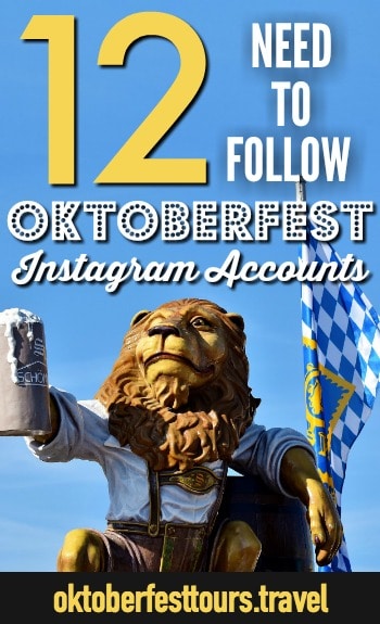 12 Oktoberfest Instagram Accounts You Need to Follow | Oktoberfest Munich, Germany 